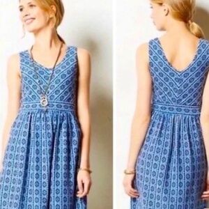Anthropologie Maeve Lazuli Knit Dress